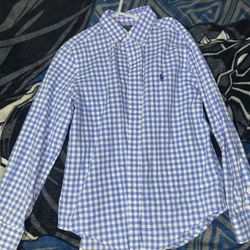 Boys Button Up Ralph Lauren 10/12