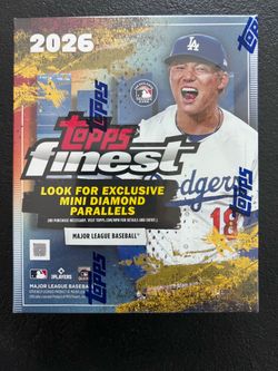 2026 Topps Finest MLB Cards