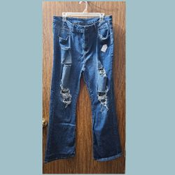 Women's Flare Plus Size Jeans