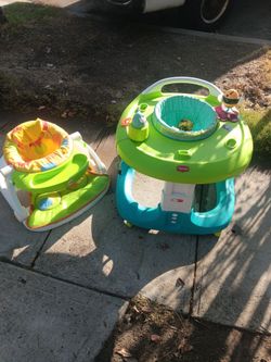 !! Baby Walker and Feeder  Price For Both Firm Price