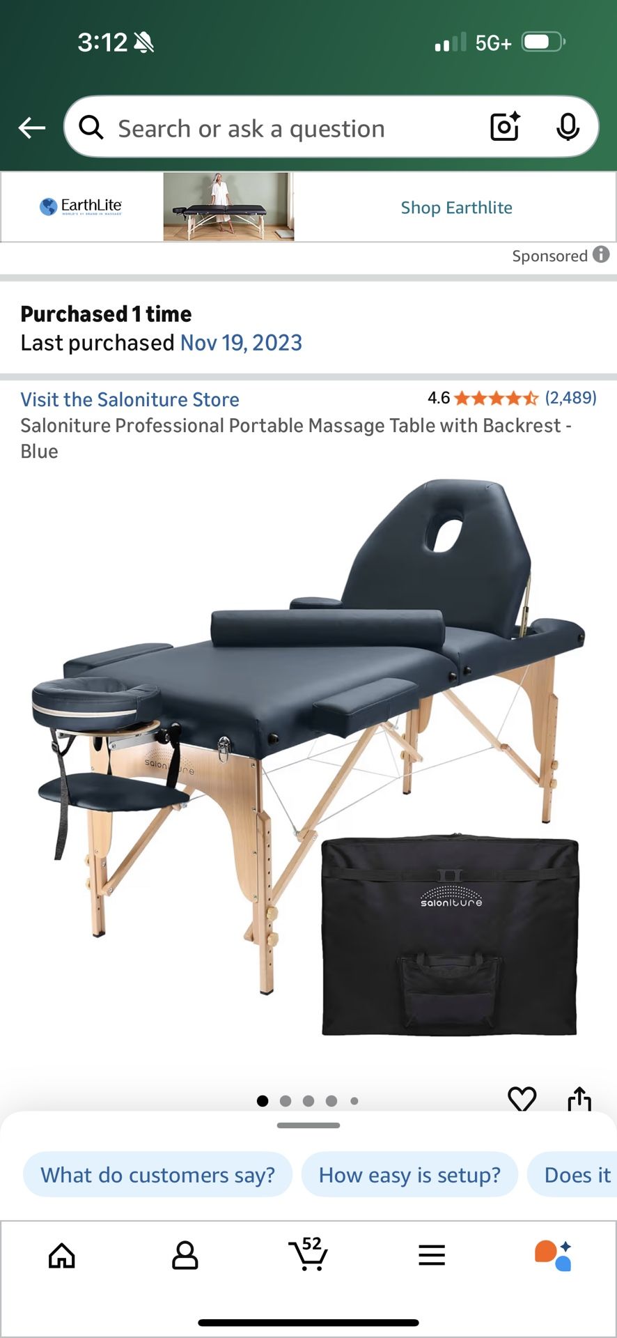 Massage Table 
