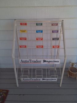 Vintage Magazine Rack For Sale 