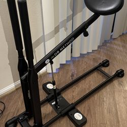 Fitness Exercise Workout, DB Method Squat Machine