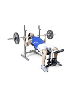 Marcy Folding Standard Weight Bench – Easy Storage MWB-20100, Incline