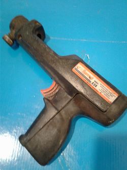 Concrete nail gun missing nuzzle