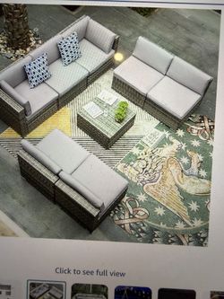 Yitahome 8 Pieces  Outdoor Patios Set 