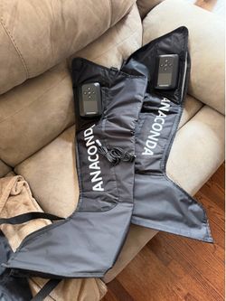 Leg recovery compression boots