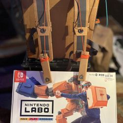 Nintendo Labo Game And Toy-Con Robot Set For Nintendo Switch 