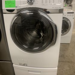 Samsung Front Load Washer With Pedestal Working Perfectly 4 Months Warranty 