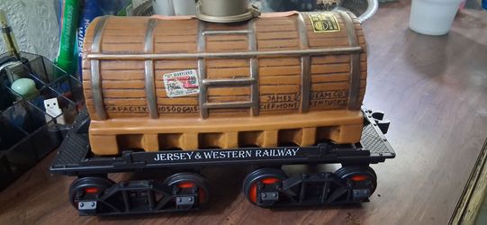 Jim Beam Tank Car decanter