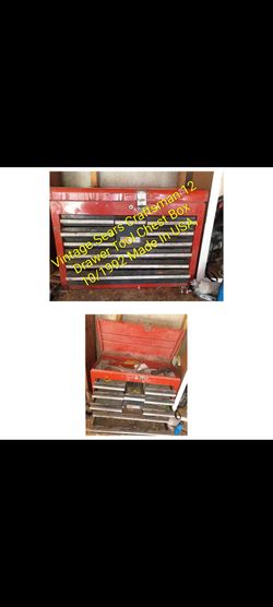 Craftsman 12 drawer tool chest
