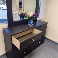Dresser With Mirror $359