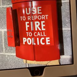 Western Electric Call In Fire Box