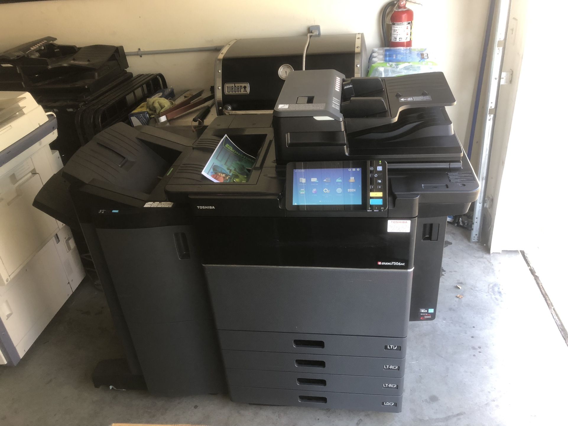 Toshiba Estudio 7506ac Color Copier/printer/scan