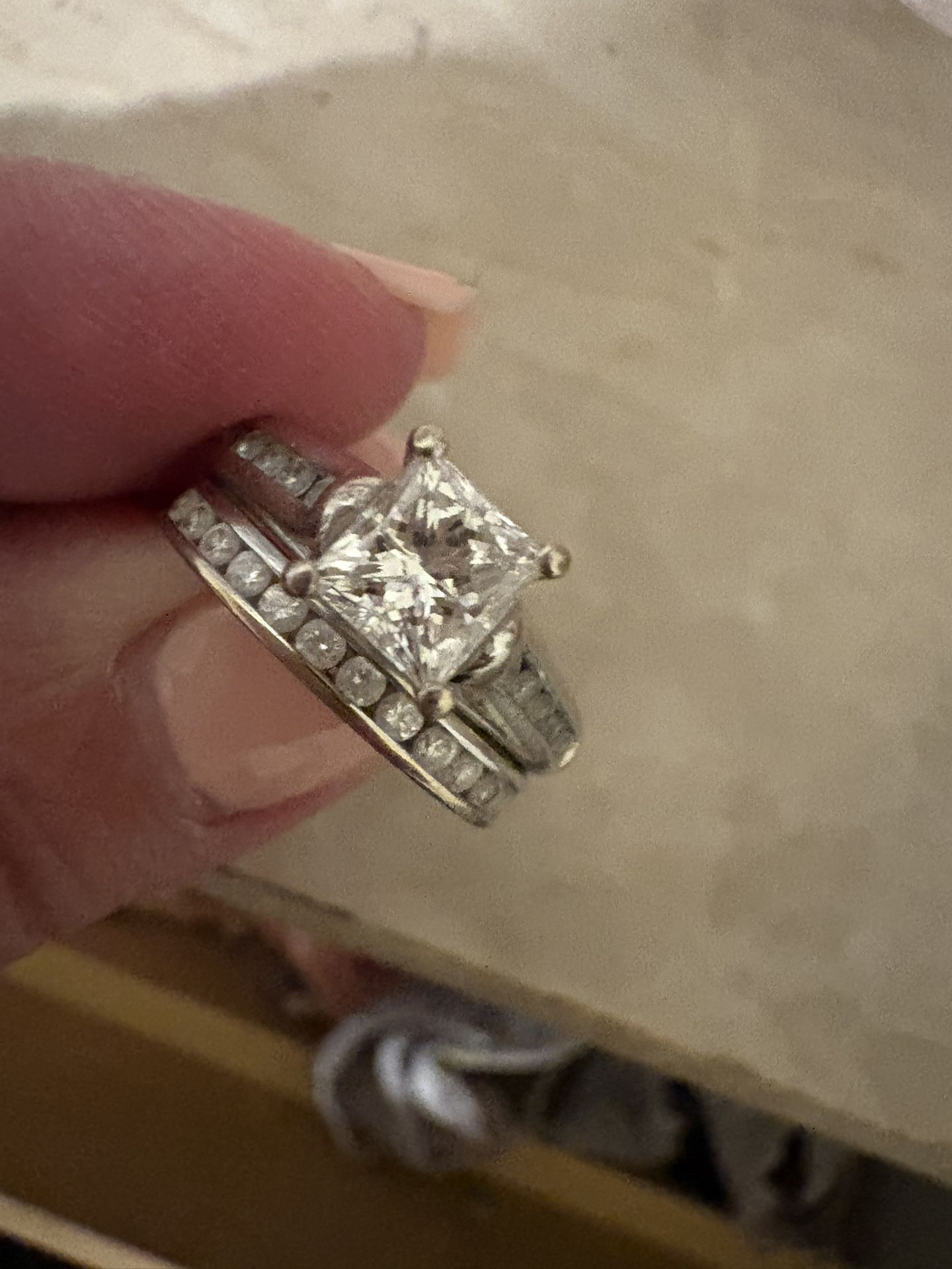 Stunning Diamond Wedding Set