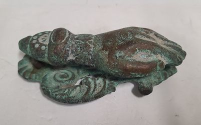 Beautiful Vintage Cast Iron Hand Door Knocker