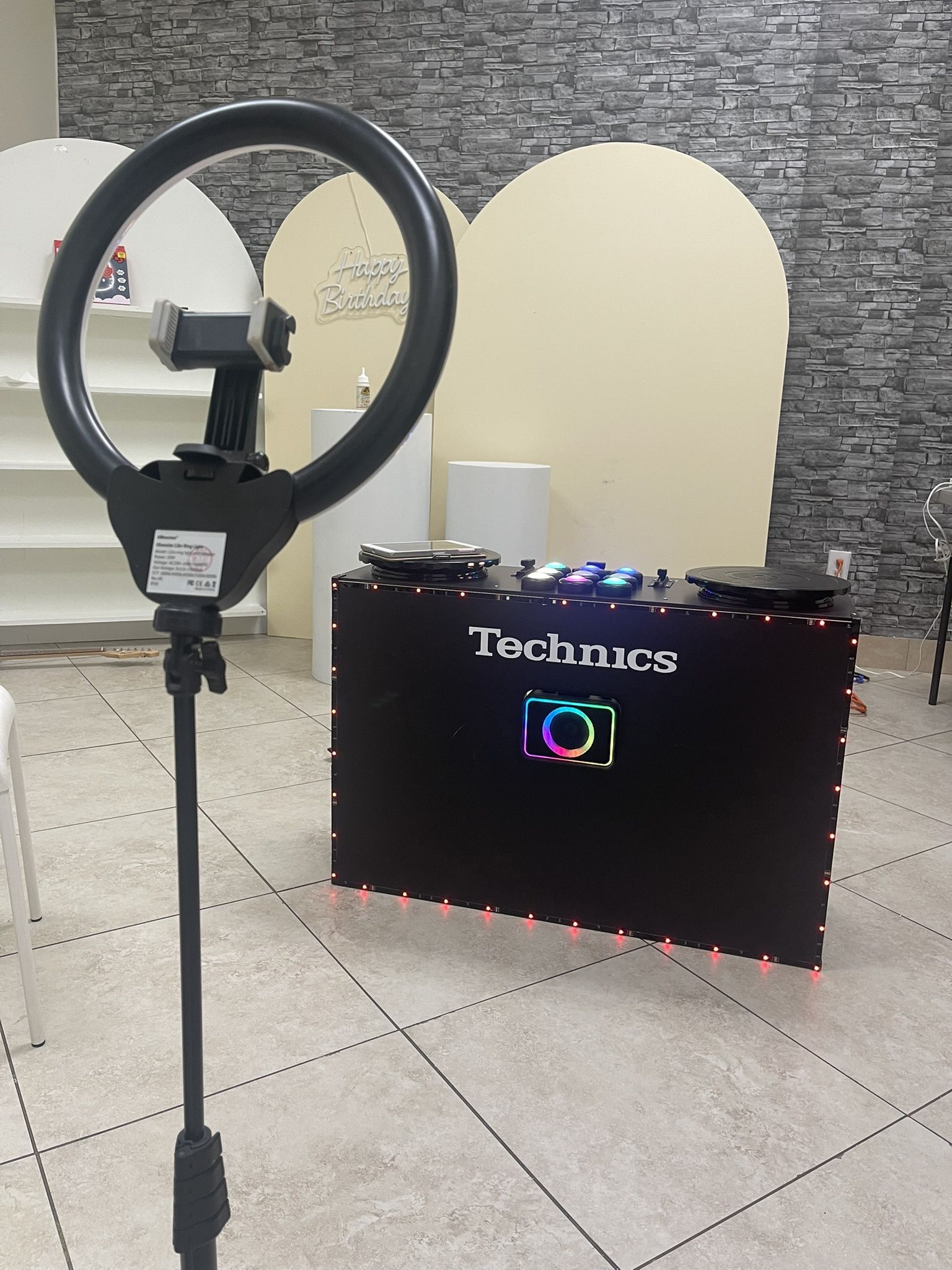 Custom kids Pretend DJ Booth Fun Play