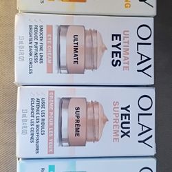 Olay Brightening Eyes, Olay Ultimate Eyes, Olay Yeux Supreme, or Olay Yeux Bouffis