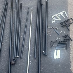 Different sizes of curtain rods take them off for 25