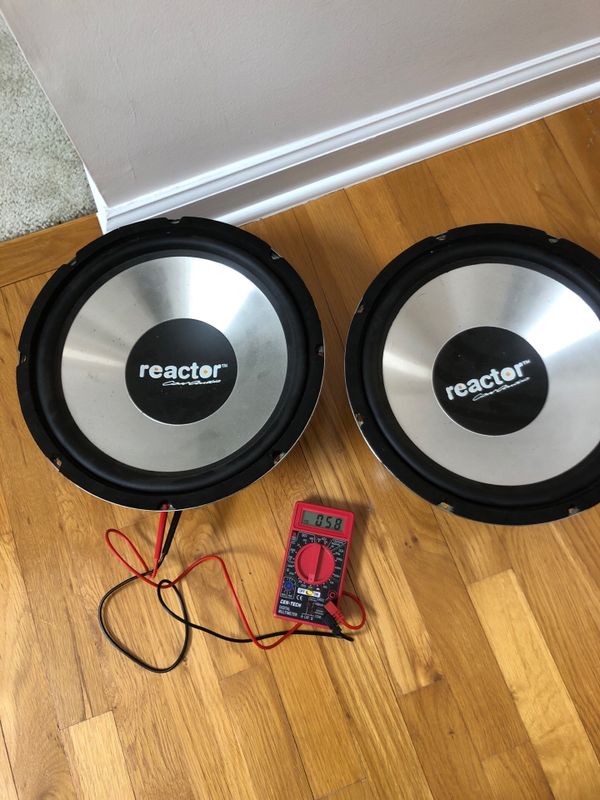 Reactor 12â 600 watts RW-12 high performance woofer for Sale in Marietta, GA - OfferUp
