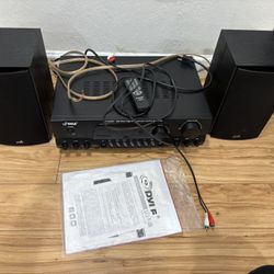 Polk Speakers With Pyle Amp