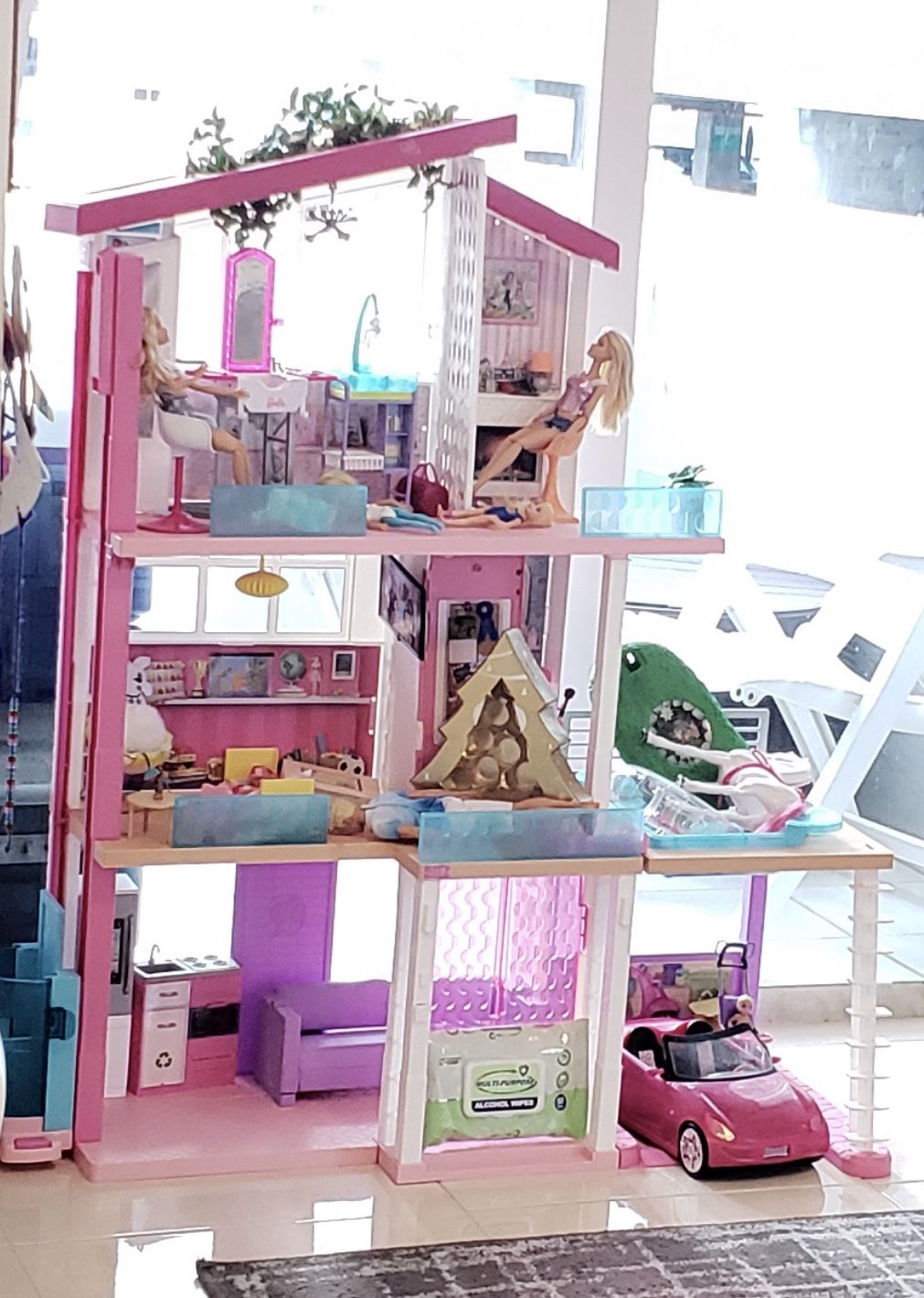 Barbie Dream House  With Barbies and Accessories