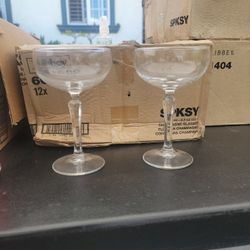 Champagne 8.5 oz glasses 