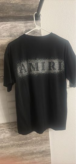 Amiri Crystal Studded Logo T-Shirt