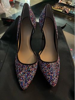 Rhinestone stilettos