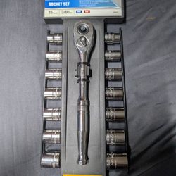 Job smart 3/8" 15 Pc Socket Set 