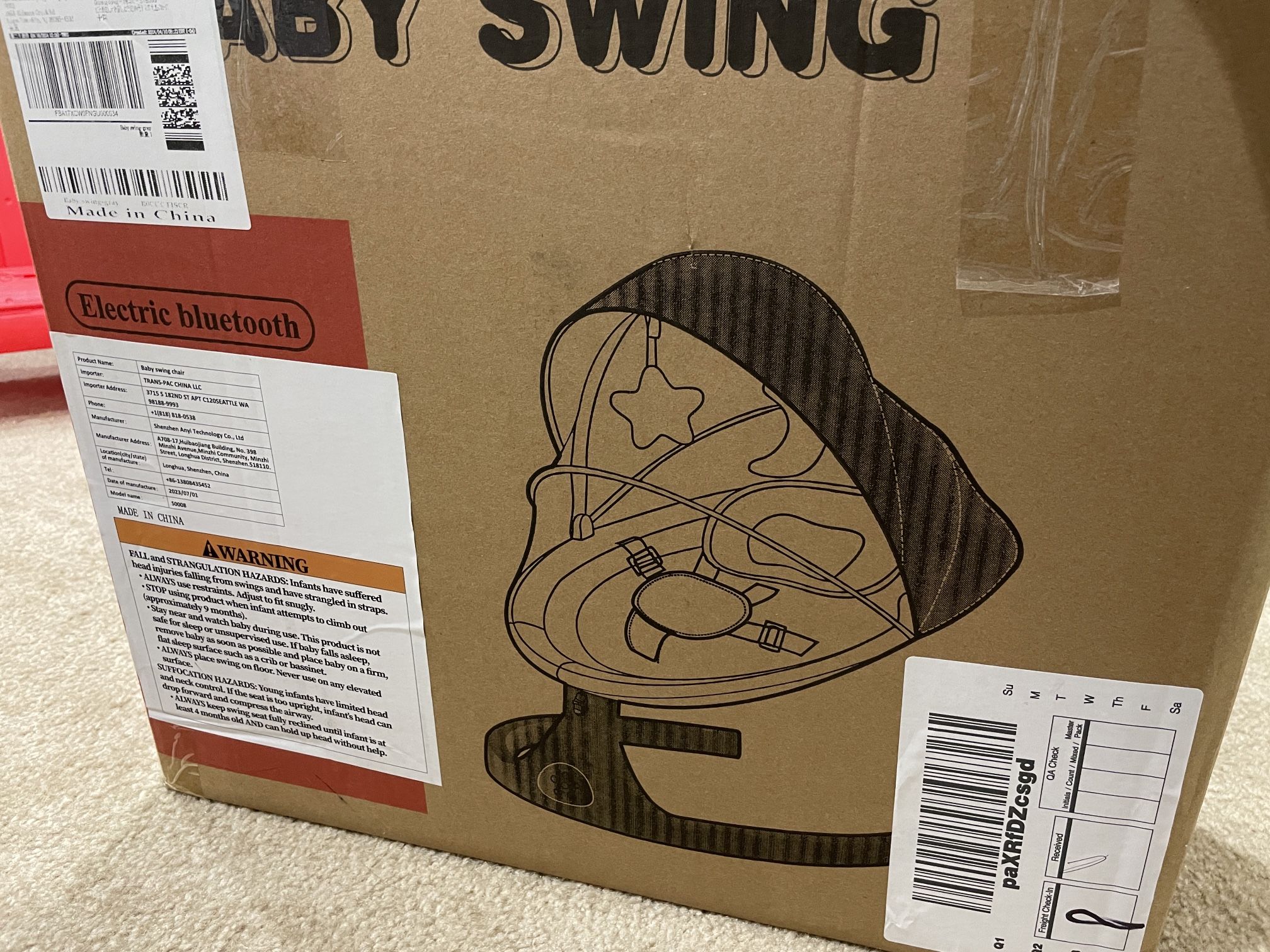 Baby Swing Chair