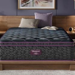 Beautyrest Black Pillow Top Médium Queen Size 
