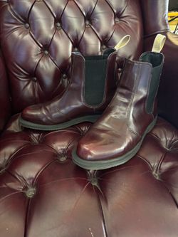 Doc Martens Chelsea Boots Cherry Red