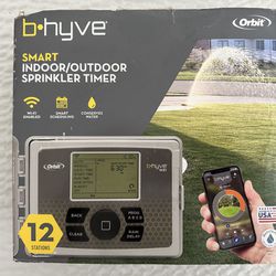 Orbit B-hyve 12-Zone Indoor/Outdoor Smart Sprinkler Controller, Works with Amazon Alexa New Wi-Fi Fully functional with Android, iOS for total control