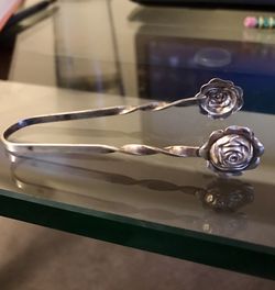 Antique Sterling Tongs