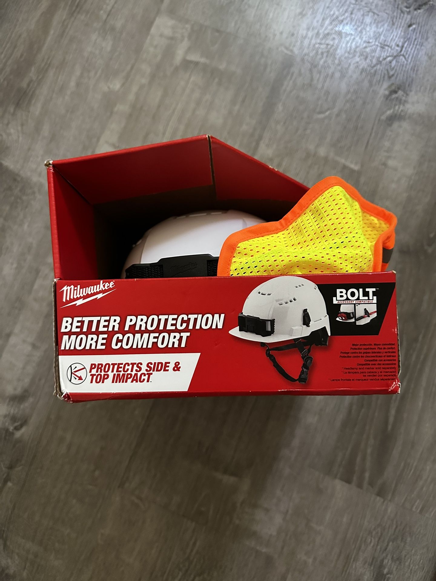 Milwaukee Safety Bolt Hard Helmet