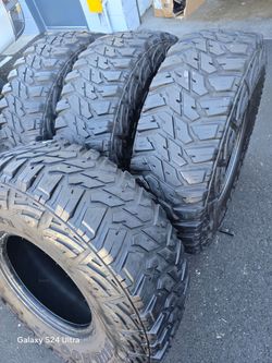 4 Used Tires Lt39x12.50r17 Kanati Mud Hog MT , LR E, 10 PLY, $399.00