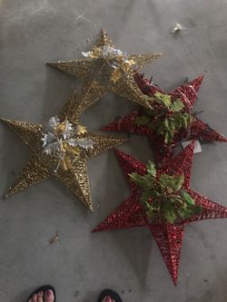 Large indoor outdoor Xmas decors $5 each