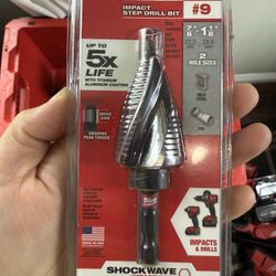 Milwaukee Impact Step Drill Bit #9