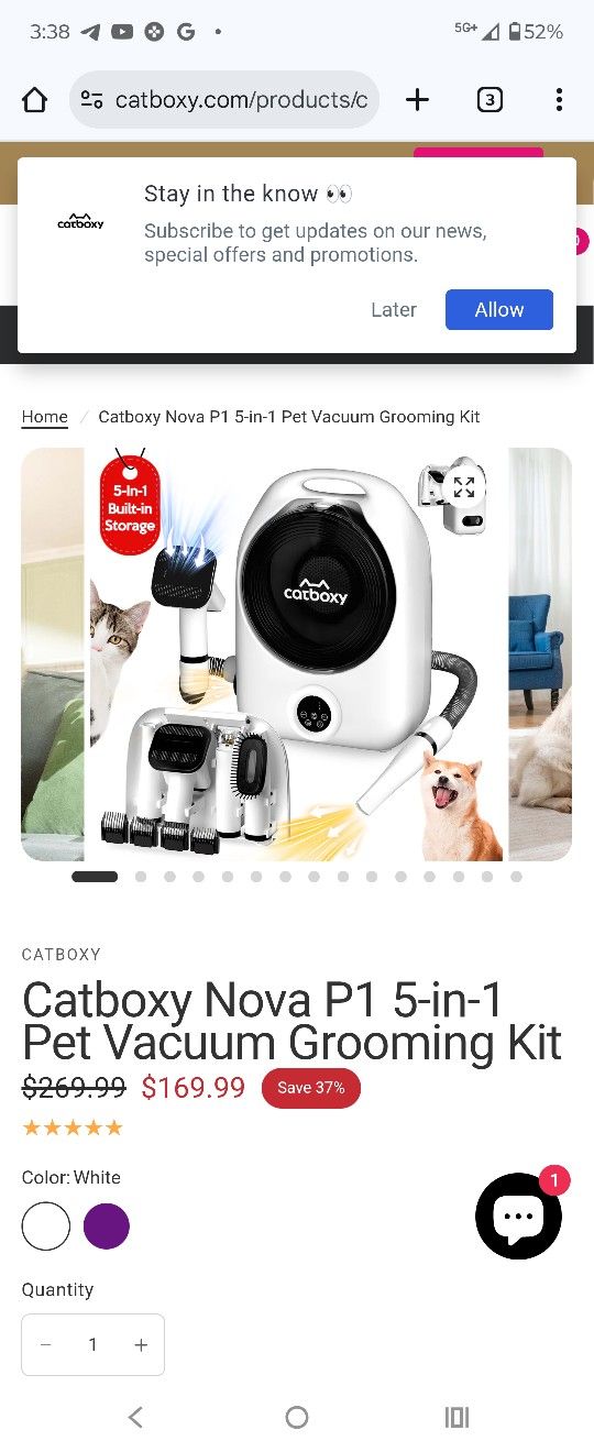 Dog Grooming Set
