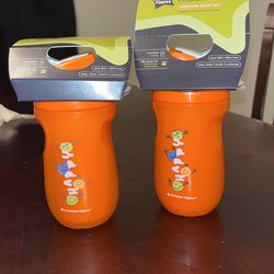 Two Tommee Tippee Baby Toddler Cup W Straw