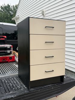 Modern 4-Drawer Office Cabinet or Nightstand