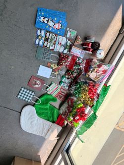 Christmas Holiday Wrapping Supplies Bundle