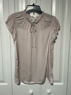 Rachel Zoe Ruffle Sleeve Blouse