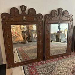 Pair of Antique Mirrors 