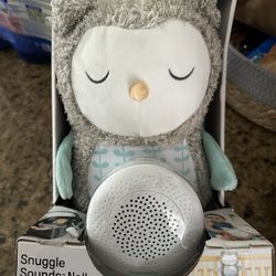  Ingenuity Soothing Plush Toy Nally the Owl