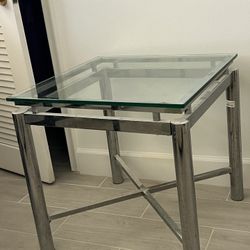 Glass End Tables