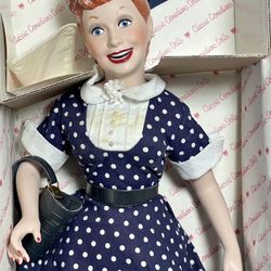 I Love Lucy Porcelain Doll 