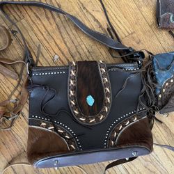 Cowboys purses/ belt