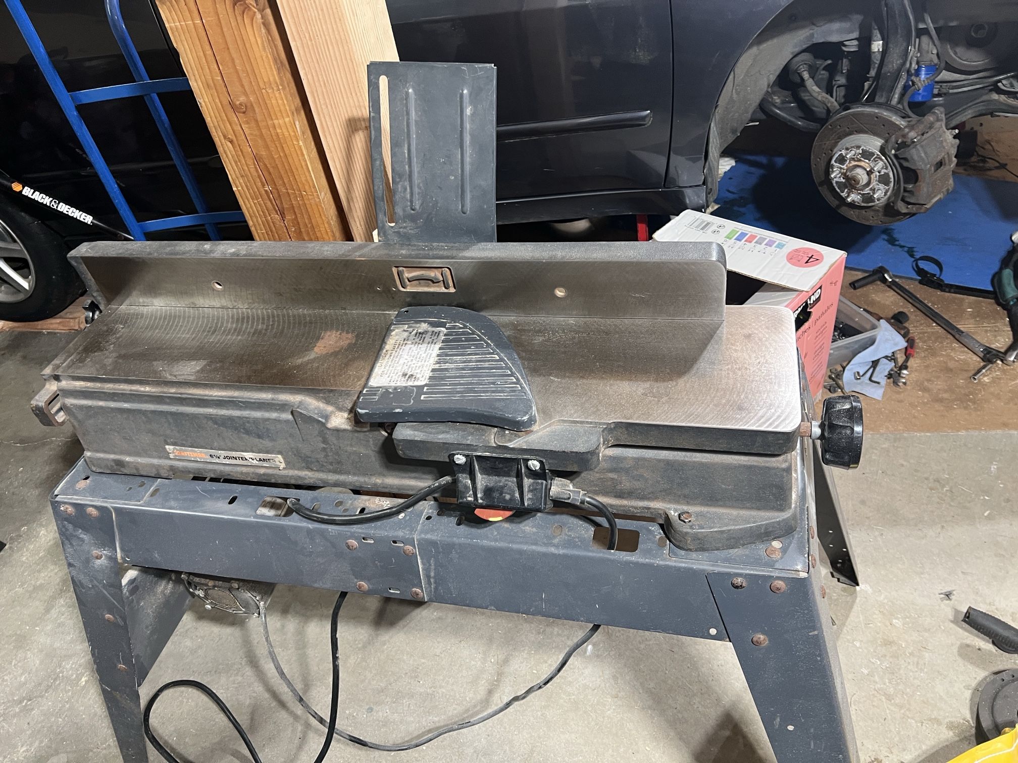 Jointer, Table Saw And Router Table